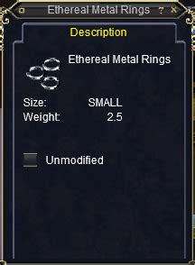 how to make ethereal metal